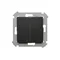 Simon 54 WMDL-0612xx-049 Double staircase switch with illumination (module) 10AX, 250V~, screw terminals; black