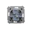 Simon 54 WMDL-0612xx-049 Interruptor doble para escaleras con iluminación (módulo) 10AX, 250V~, terminales de tornillo; negro