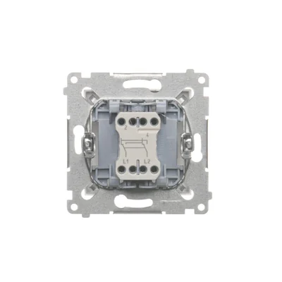 Simon 54 WMDL-0700xx-011 Connettore a croce senza pittogramma (modulo) 10AX, 250V~, connettori rapidi; bianco