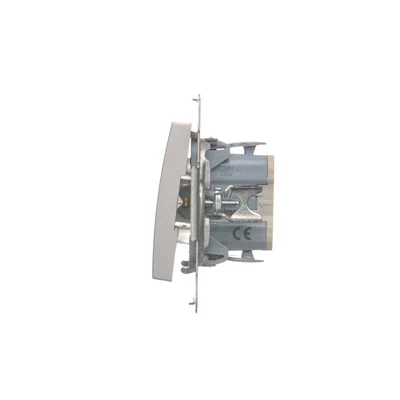 Simon 54 WMDL-0700xx-043 Cross connector without pictogram (module) 10AX, 250V~, quick connectors; matt silver