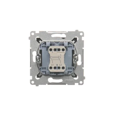 Simon 54 WMDL-0700xx-048 Connecteur en croix sans pictogramme (module) 10AX, 250 V~, connecteurs rapides ; anthracite