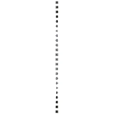 Simon 54 WMDL-07012x-049 Connettore a croce senza pittogrammi (modulo) 16AX, 250V~, morsetti a vite; nero