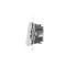 Simon 54 WMDL-07020x-011 Conector de doble cruz sin pictograma (módulo) 10AX, 250V~, conectores rápidos; blanco