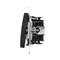 Simon 54 WMDL-07020x-049 Double cross connector without pictogram (module) 10AX, 250V~, quick connectors; black