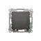 Simon 54 WMDL-080xxx-049 Pulsante luce (modulo) 10AX, 250V~, connettori rapidi; nero