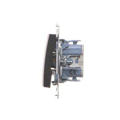 Simon 54 WMDL-080xxx-049 Pulsante luce (modulo) 10AX, 250V~, connettori rapidi; nero