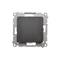 Simon 54 WMDL-090xxx-049 Bell button (module) 10AX, 250V~, quick connectors; black