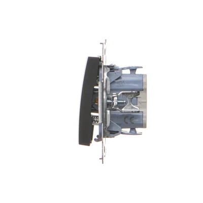Simon 54 WMDL-090xxx-049 Bell button (module) 10AX, 250V~, quick connectors; black