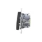 Simon 54 WMDL-090xxx-049 Bell button (module) 10AX, 250V~, quick connectors; black