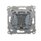 Simon 54 WMDL-091x2x-041 Bell button with LED backlight (module) 16AX, 250V~, screw terminals; cream