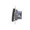Simon 54 WMDL-091x2x-049 Bell button with LED backlight (module) 16AX, 250V~, screw terminals; black