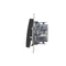 Simon 54 WMDL-0P1xx2-049 Double push-button without pictogram (module) 10AX, 250V~, quick connectors; black