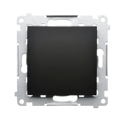Simon 54 WMDL-0PR3xx-049 Botón de ruptura simple sin pictograma (módulo) 10AX, 250V~, conectores rápidos; negro