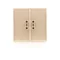 Simon 54 WMDL-K9x2xx-041 Teclas para mecanismos: SW6/2XLM, SW7/2XM, SW6P1M; crema