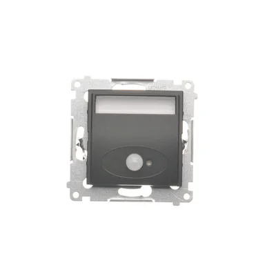 Simon 54 WMDO-SCxxx1-049 LED luminaire with motion sensor, 230 V AC, 1.4 W, warm white 3000K; black