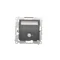 Simon 54 WMDO-SCxxx1-049 LED luminaire with motion sensor, 230 V AC, 1.4 W, warm white 3000K; black