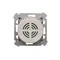 Simon 54 WMDR-010x0x-046 1–10 V Dimmer (Module). For switching and regulating light sources with 1–10 V voltage-controlled power supplies; matte brown