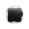 Simon 54 WMDR-02xxxx-049 Temperature controller with internal sensor (module) 16(2) A, 230V~. Screw mounting; black