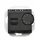 Simon 54 WMDR-02xxxx-049 Temperaturregler mit internem Sensor (Modul) 16(2) A, 230 V~. Schraubmontage; schwarz