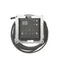 Simon 54 WMDR-14xxx1-049 Temperature controller with display and external sensor (module) 16(2) A, 230V~; black *External sensor (probe) included