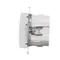 Simon 54 WMDR-17xxx1-011 Programmable thermostat with display with internal/external temperature sensor, without probe (module) 16(2) A, 230V~; white
