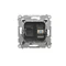 Simon 54 WMDT-0010xx-049 Conector telefónico RJ12 individual (módulo); negro