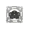 Simon 54 WMDW-00111x-1xx Steckdose mit Erdungsmechanismus 16A, 250V~, Schnellverbinder
