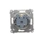 Simon 54 WMDW-03111x-011AB Enchufe Schuko con obturadores (módulo) 16A, 250V~, terminales de tornillo; blanco antibacteriano