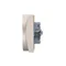 Simon 54 WMDW-12211N-011AB Enchufe doble Schuko con obturadores 16A, 250V~, terminales de tornillo; blanco antibacteriano