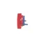 Simon 54 WMDW-511111-022AB Couvercle IP44 + clé pour prise DATA ; rouge