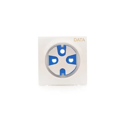 Simon 54 WMDW-P01111-011 Coperchio + tasto per presa DATA; bianco