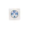 Simon 54 WMDW-P01111-011 Кришка + ключ для розетки DATA; біла