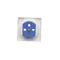 Simon 54 WMDW-P01111-011AB Tapa + llave para toma de datos; blanco antibacteriano