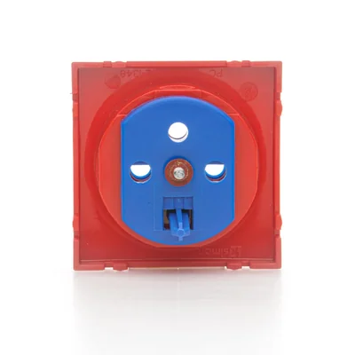 Simon 54 WMDW-P01111-022 Кришка + ключ для роз'єму DATA; червона