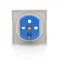 Simon 54 WMDW-P01111-043 Cover + key for DATA socket; matte silver