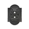 Simon 54 WMDW-P0131x-049 Double socket cover with shutters for PREMIUM frames; black