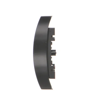 Simon 54 WMDW-P0131x-049 Tapa de enchufe doble con obturadores para marcos PREMIUM; negro
