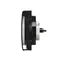 Simon 54 WMDW-P3121x-049 Socket cover for IP44 version with shutters, transparent flap; black *IP44 gasket for frame required