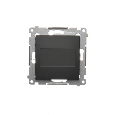 Simon 54 WMDZ-611xx1-049 Frame cover (module). Mounting with clips or screws; black
