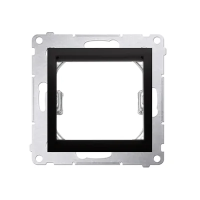 Simon 54 WMDZ-74x3xx-049 Adapter for 45 × 45 mm standard accessories; black *For Simon Connect data communication sockets