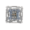 SIMON 54Rotators for single, three-position shutter switch 1-0-2, white