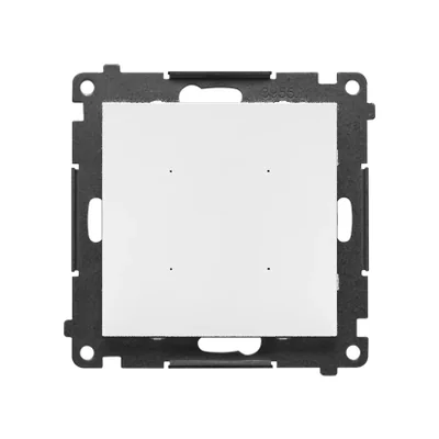 Simon 55 GO WMDS-TEW1W-111 Single lighting controller with built-in energy measurement, smartphone-controlled [Wi-Fi] - SWITCH; 1x16 A, 230 V, (module); Matte white