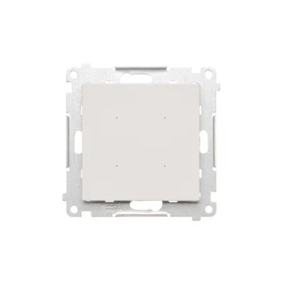 Simon 55 GO WMDS-TEW1W-111 Single lighting controller with built-in energy measurement, smartphone-controlled [Wi-Fi] - SWITCH; 1x16 A, 230 V, (module); Matte white