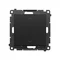 Simon 55 GO WMDS-TEZ1W-149 Controller für Rollos, Jalousien, Markisen und Vorhänge, steuerbar per Smartphone [Wi-Fi] - SHUTTER; 2x5 A, 230 V (Modul); Mattschwarz