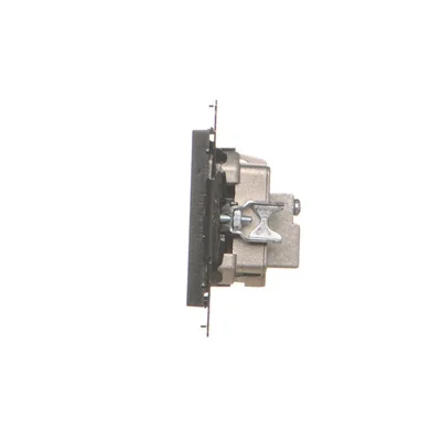 Simon 55 WMDA-021003-149 R-TV Antennenanschlussbuchse 10 dB für Durchgangsbuchsen (Modul). 1x Eingang: 5–862 MHz; Mattschwarz
