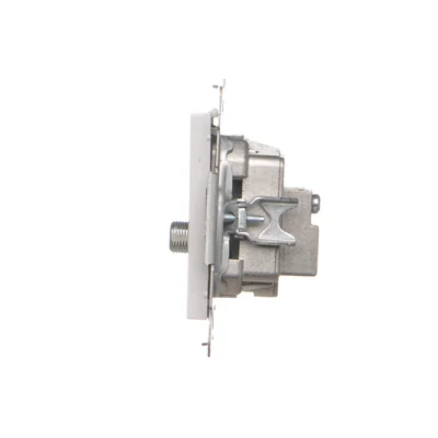 Simon 55 WMDA-021006-114 R-TV-SAT antenna socket, pass-through, 7 dB (module). 1x Input: 5 MHz÷2.4 GHz; Matte light gray