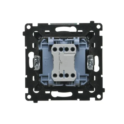 Simon 55 WMDA-08xxxx-149 Botón de timbre (módulo) 10 AX, 250 V~, conectores rápidos; Negro mate