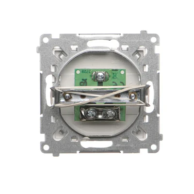Simon 55 WMDA-11000x-111 Conector de antena de TV individual (módulo). Para instalaciones individuales; Blanco mate