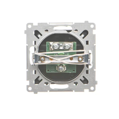 Simon 55 WMDA-11000x-149 Presa singola per antenna TV (modulo). Per installazioni individuali; Nero opaco
