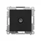 Simon 55 WMDA-11000x-149 Single TV Antenna Socket (Module). For individual installations; Matte Black